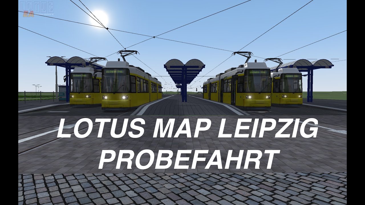LOTUS Simulator - Map Leipzig by LOTUS Team Leipzig [W.I.P.] - Probefahrt (No Commentary)