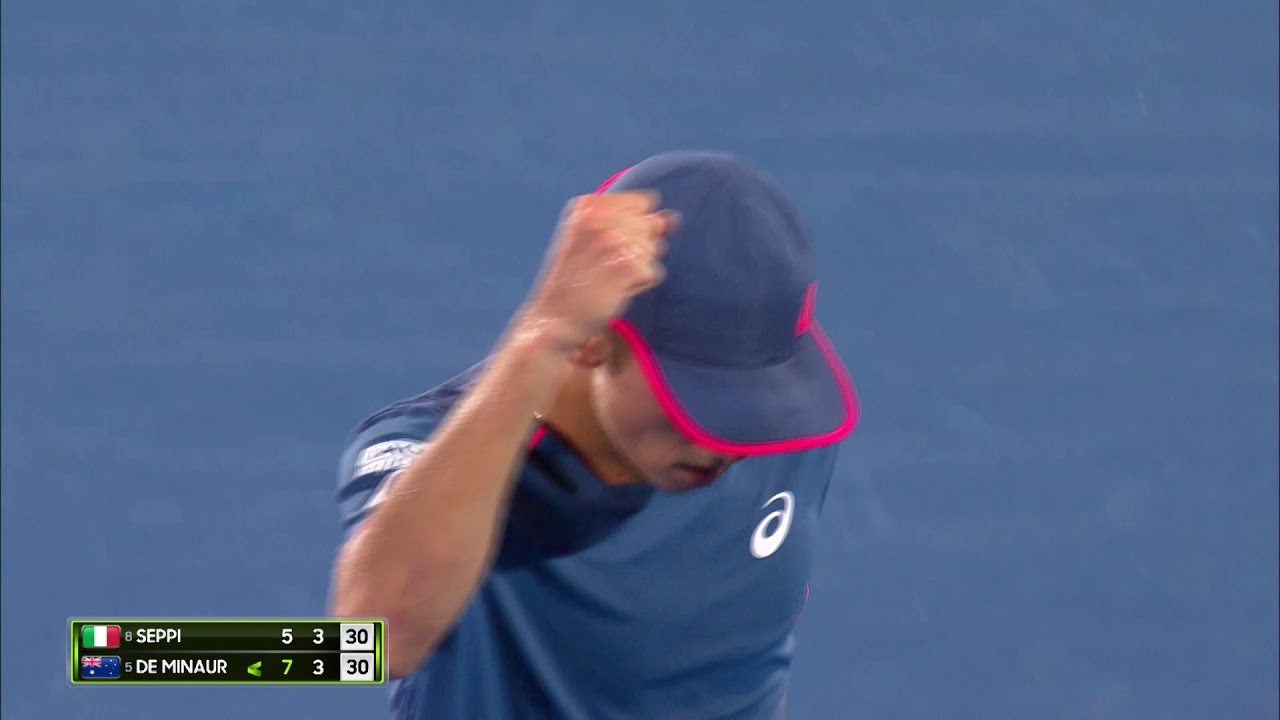 Andreas Seppi v Alex de Minaur match highlights (Final) | Sydney International 2019