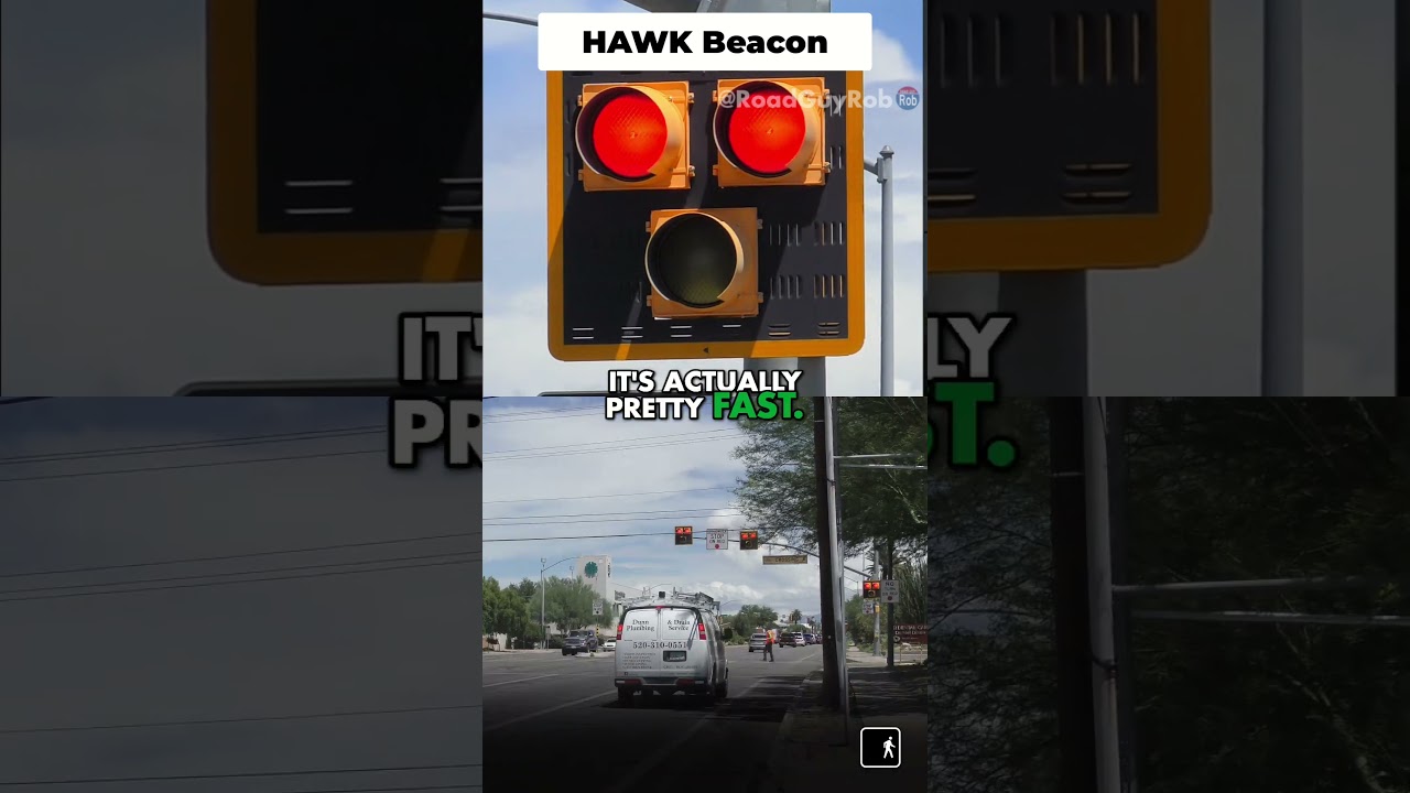 Маяки HAWK делают переход улицы менее кошмарным