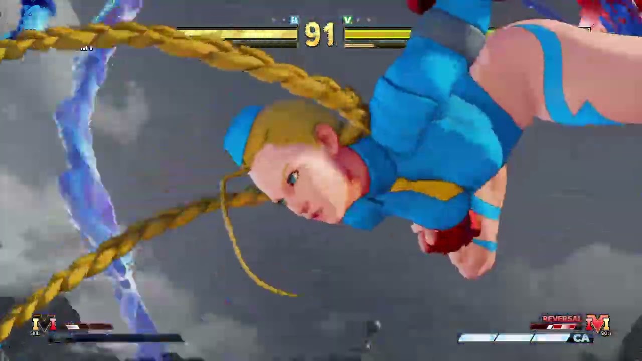 STREET FIGHTER V Cammy vs Blanka