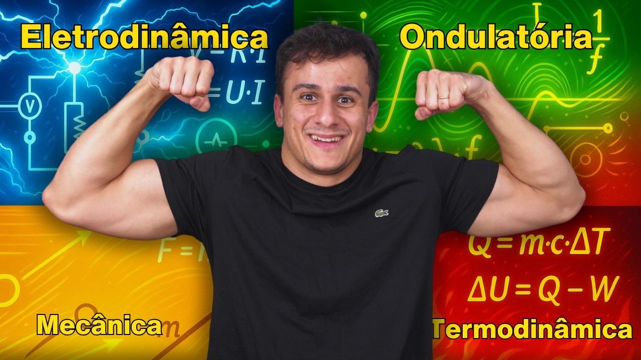 TODA A F&Iacute;SICA DO ENEM 2026 em 12 horas