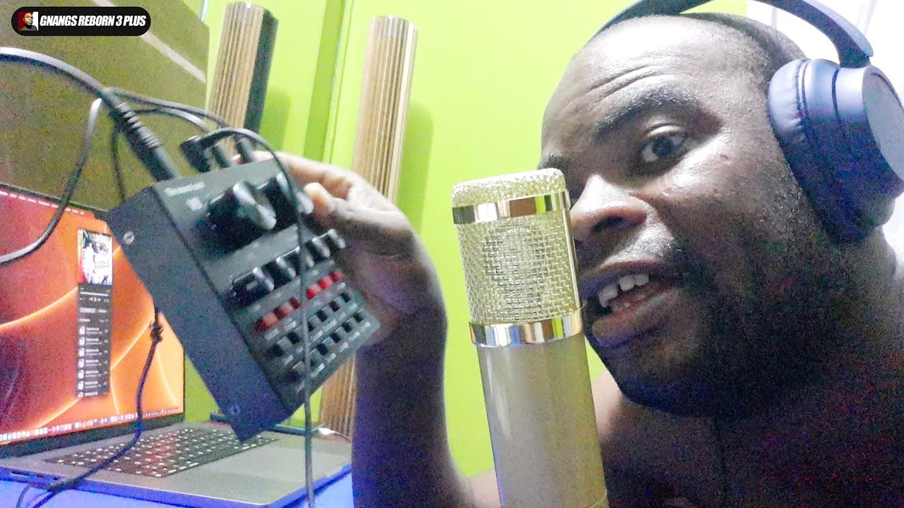 Teste de La Super Carte Son V8 du Microphone &agrave; Condensateur BM-800