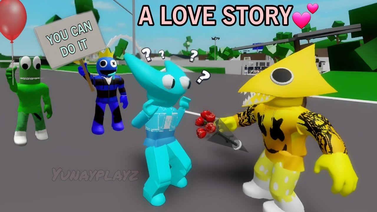 История любви Жёлтого и Голубого 💛🩵 (Часть 2)