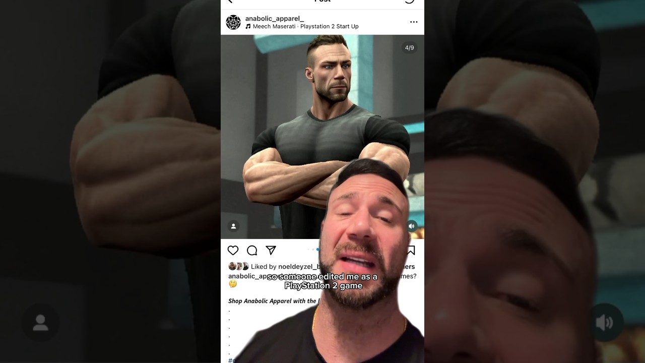 Lifting Simulator PS2 Game 😳 #gym #bodybuilding #workout