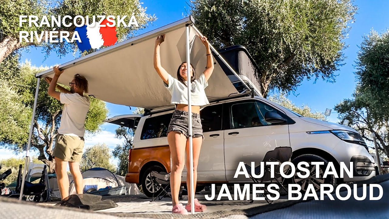 Střešní stan 🏕️ Jak se zabydlujeme v kempu krok po kroku + jaké věci používáme v naší dodávce 🇫🇷