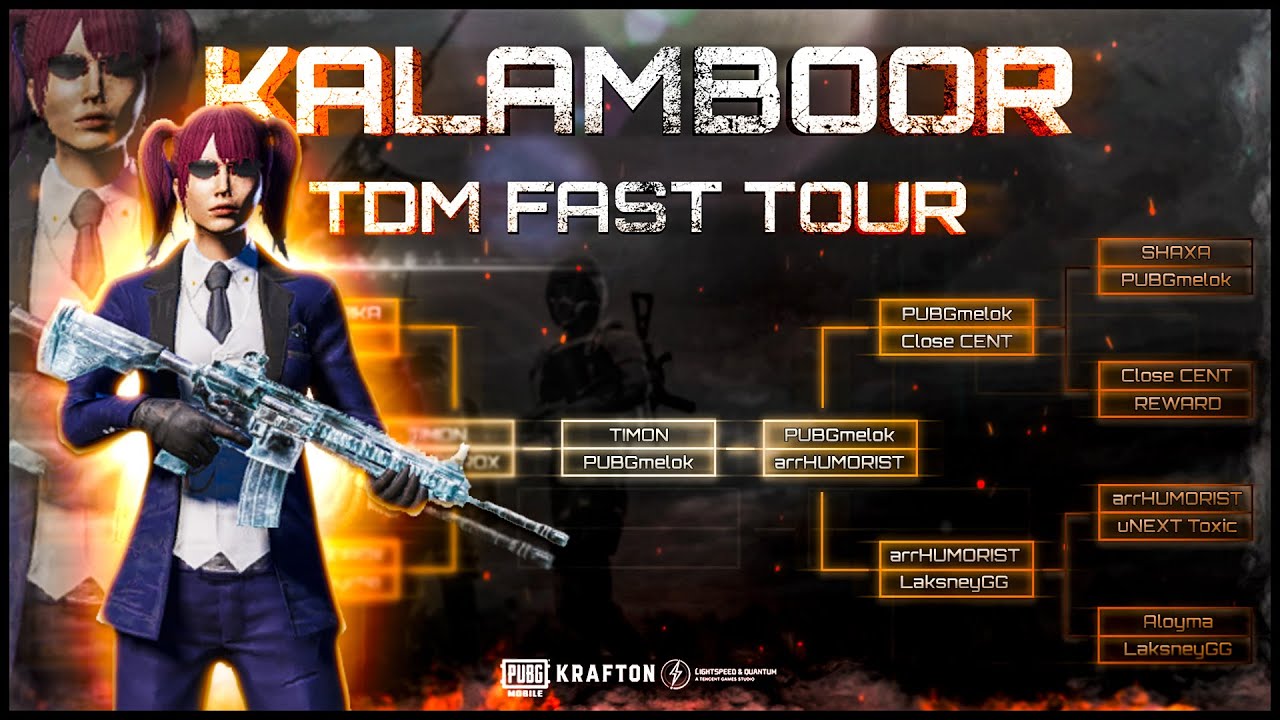 KALAMBOOR TDM TOURNAMENT PUBG MOBILE🏆 closeGOROX 🏆 #2