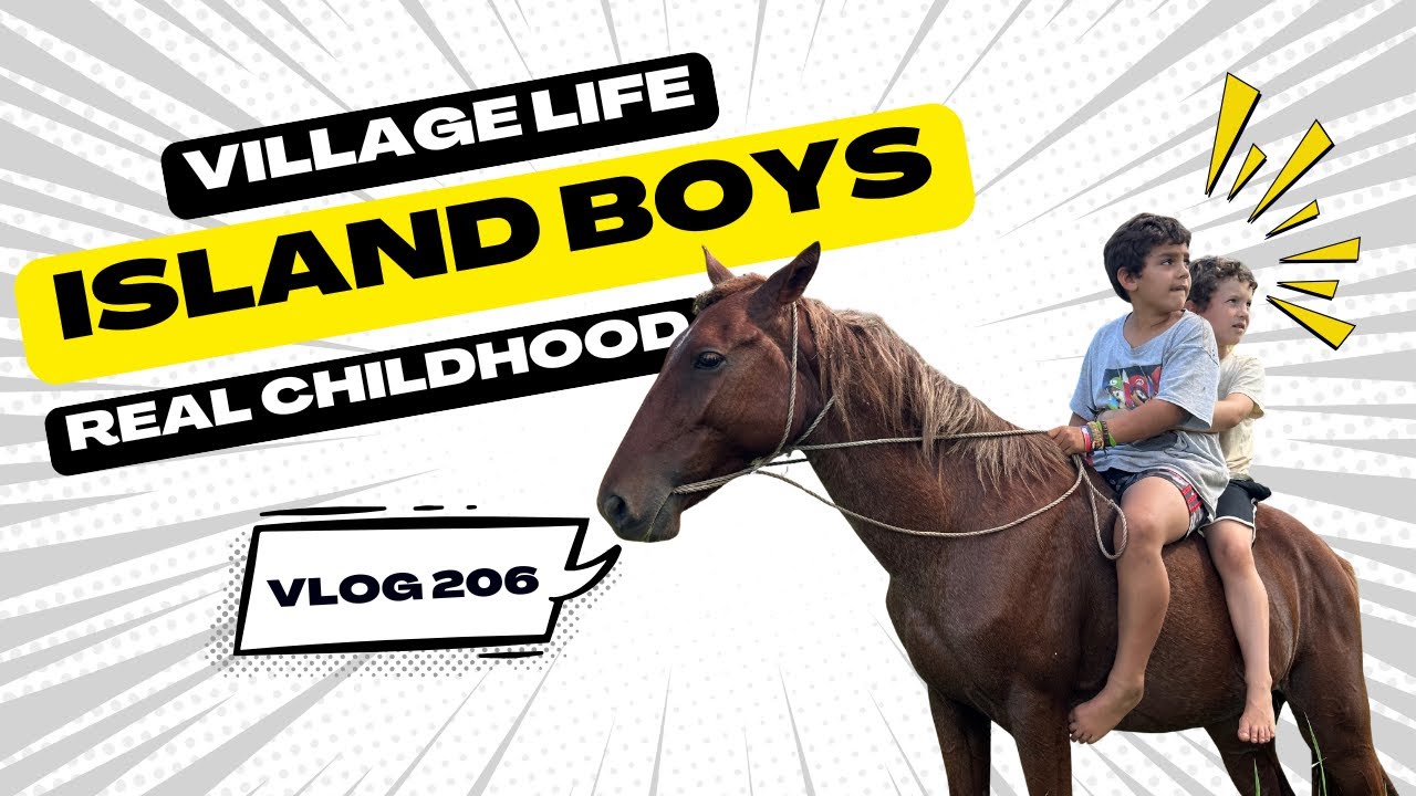 Homeschool River Swims & Cows &ndash; Eliki & Seva's Day_VLOG 206
