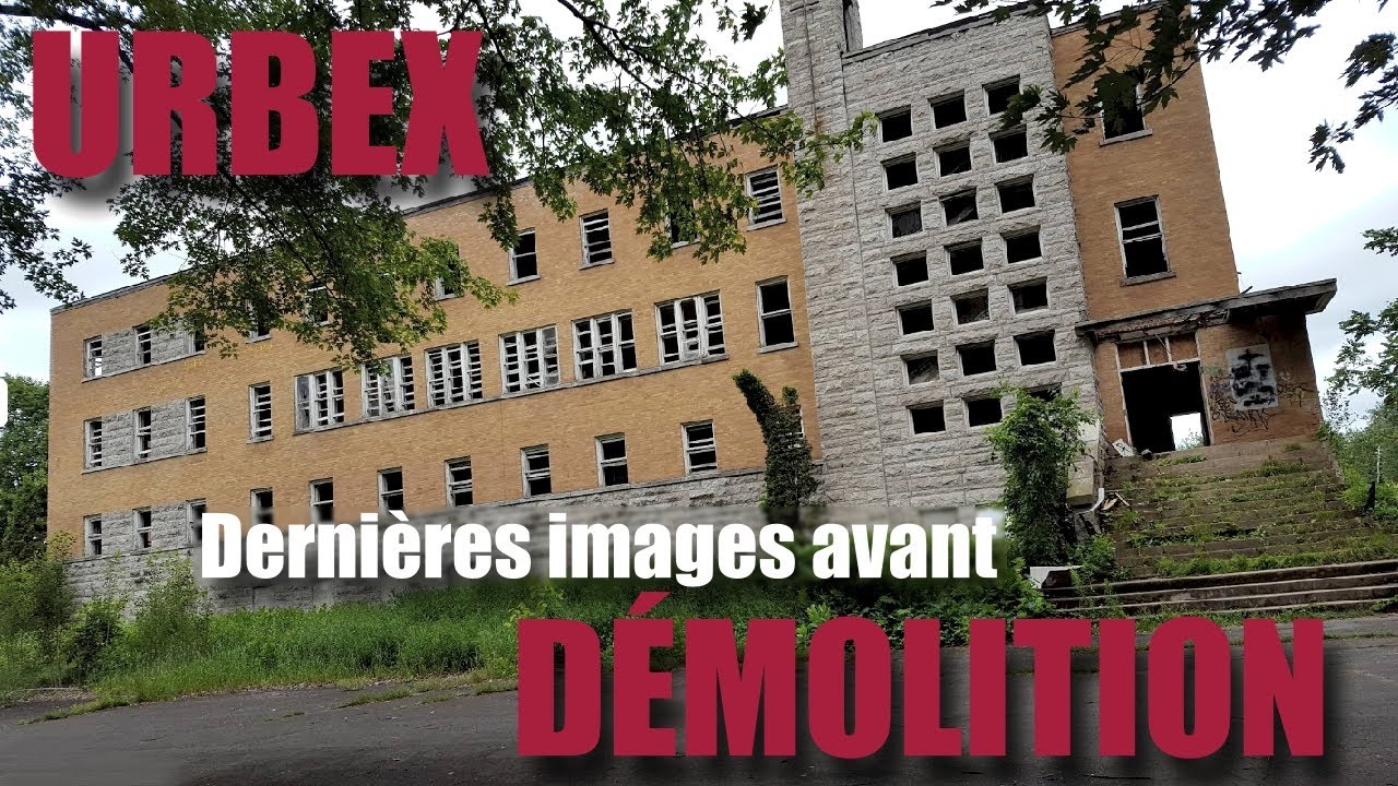 l'Asile St-Clotilde de Horton, avant sa Démolition en 2023 Urbex Quebec