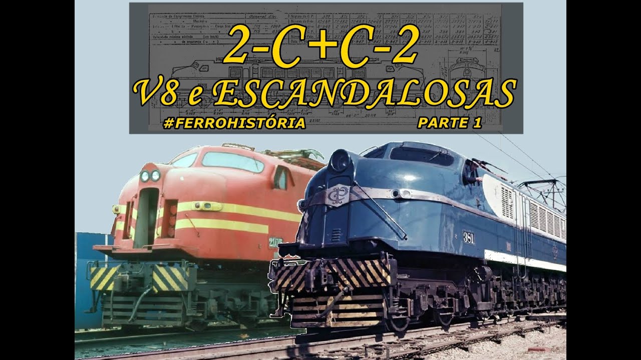 A História das V8 (Parte 1) - FerroHistória #21