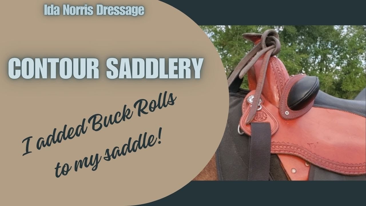 Do I like Buck Rolls on my Western Dressage Saddle???