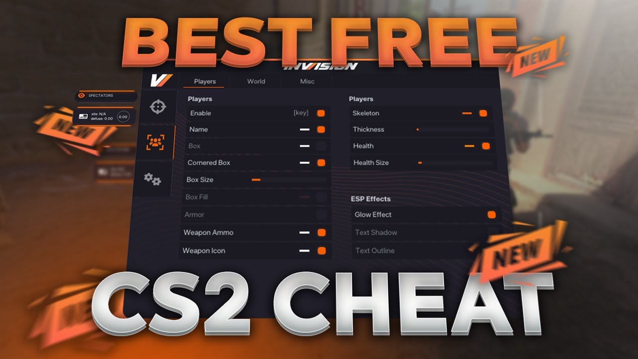 НОВЫЙ ЛУЧШИЙ БЕСПЛАТНЫЙ ЧИТ ДЛЯ CS2! | INVISIONCHEATS (НЕОБНАРУЖЕННЫЙ)