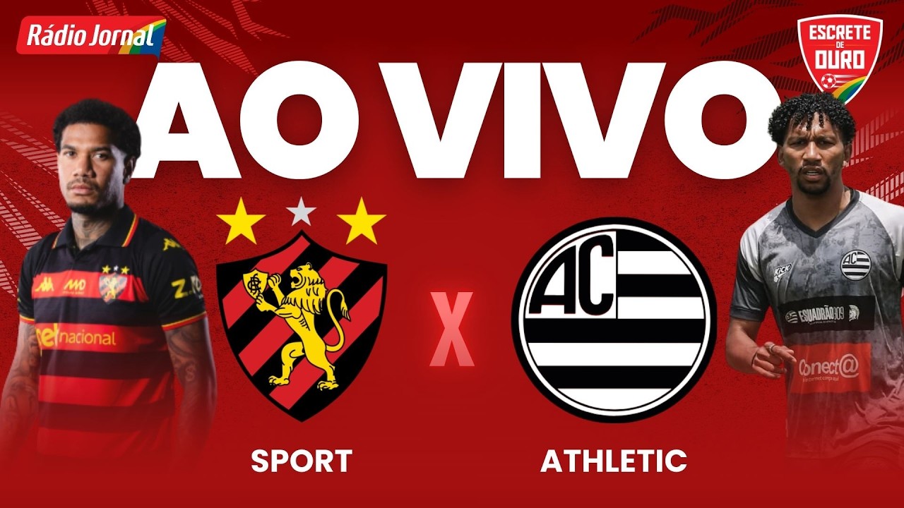SPORT x ATLHETIC — AO VIVO | 4ª FASE DA COPA DO BRASIL (17/03/26)