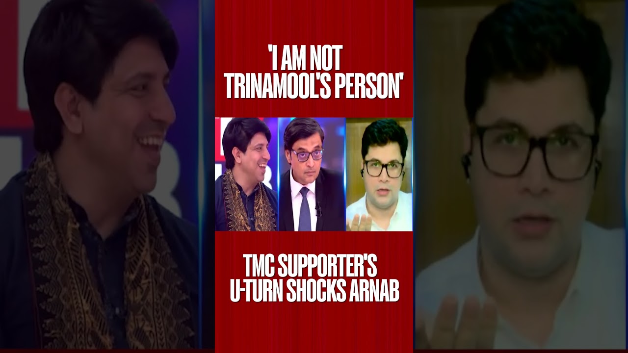 'I Am Not Trinamool's Person', Arnab Shreds TMC Supporter After He Denies Backing Mamata