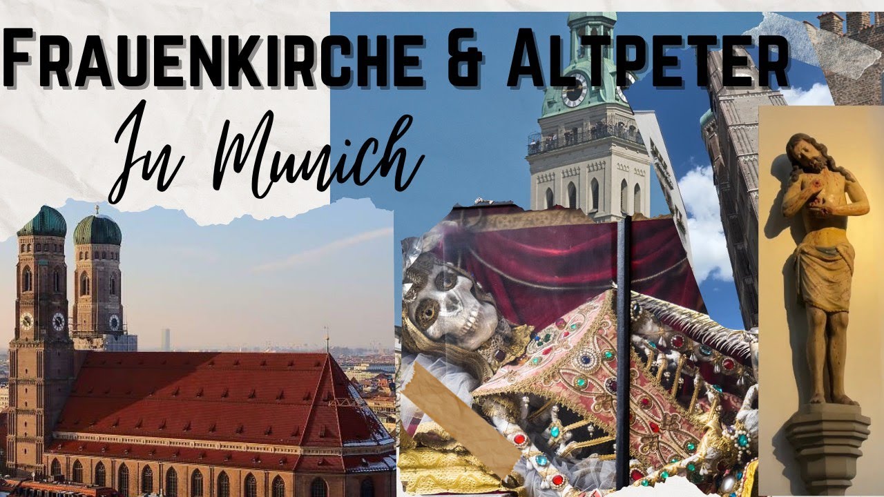 2 Beautiful Churches of Munich, Germany - 4K #germany #church #munich
