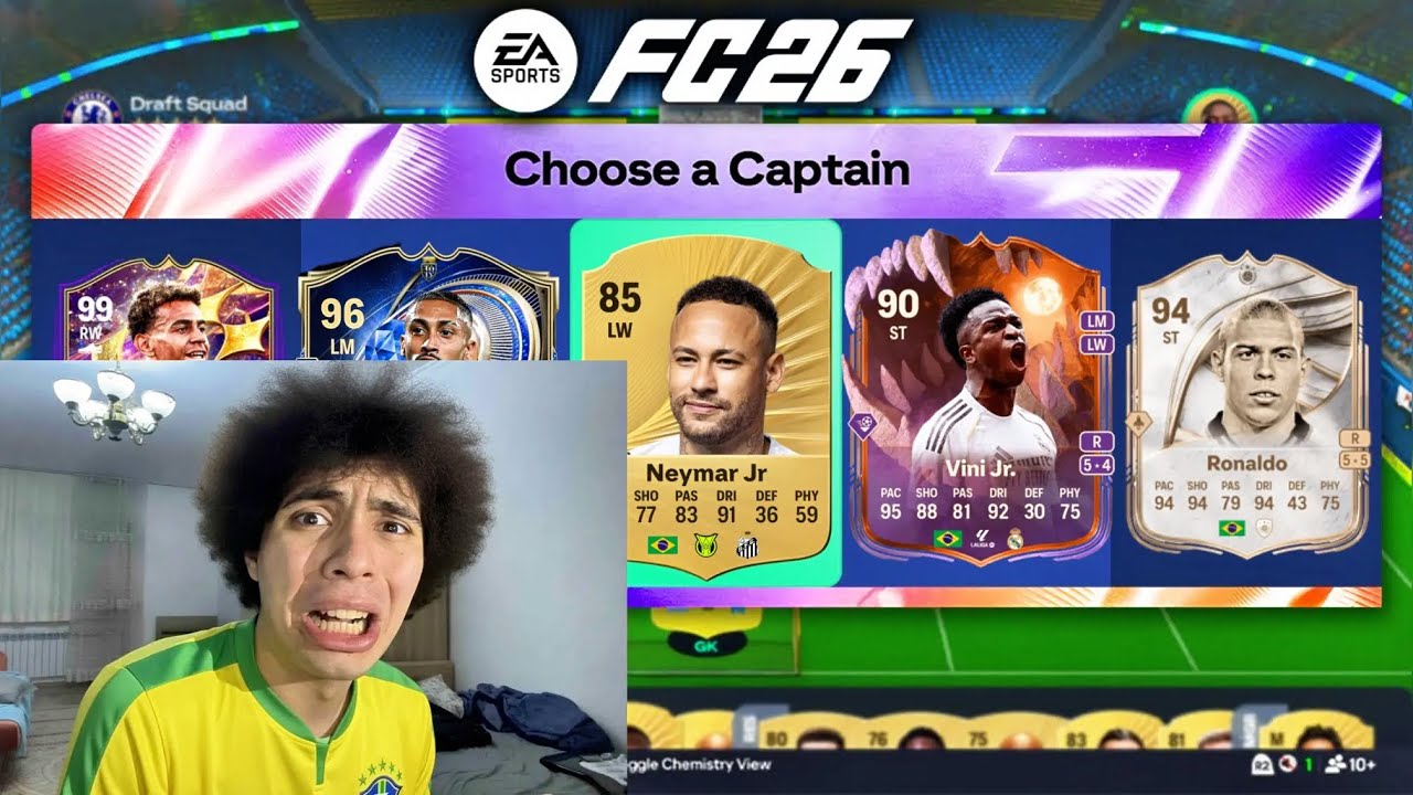 ONLY BRAZILIAN FUT DRAFT WORLD RECORD CHALLENGE!!! | FC 26
