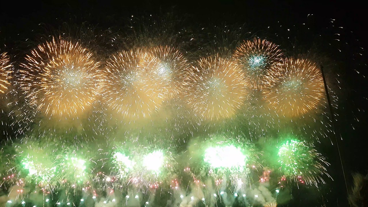 Finale!!! Dragon Fireworks - Cannes 2018 !