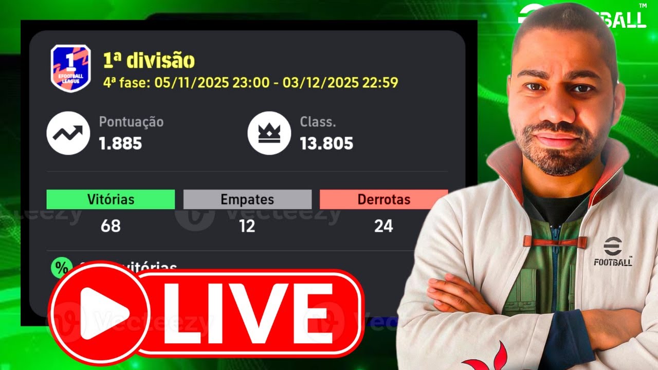 HOKAGE ON🔥 EM BUSCA DA 1 DIVISÃO NO EFOOTBALL MOBILE