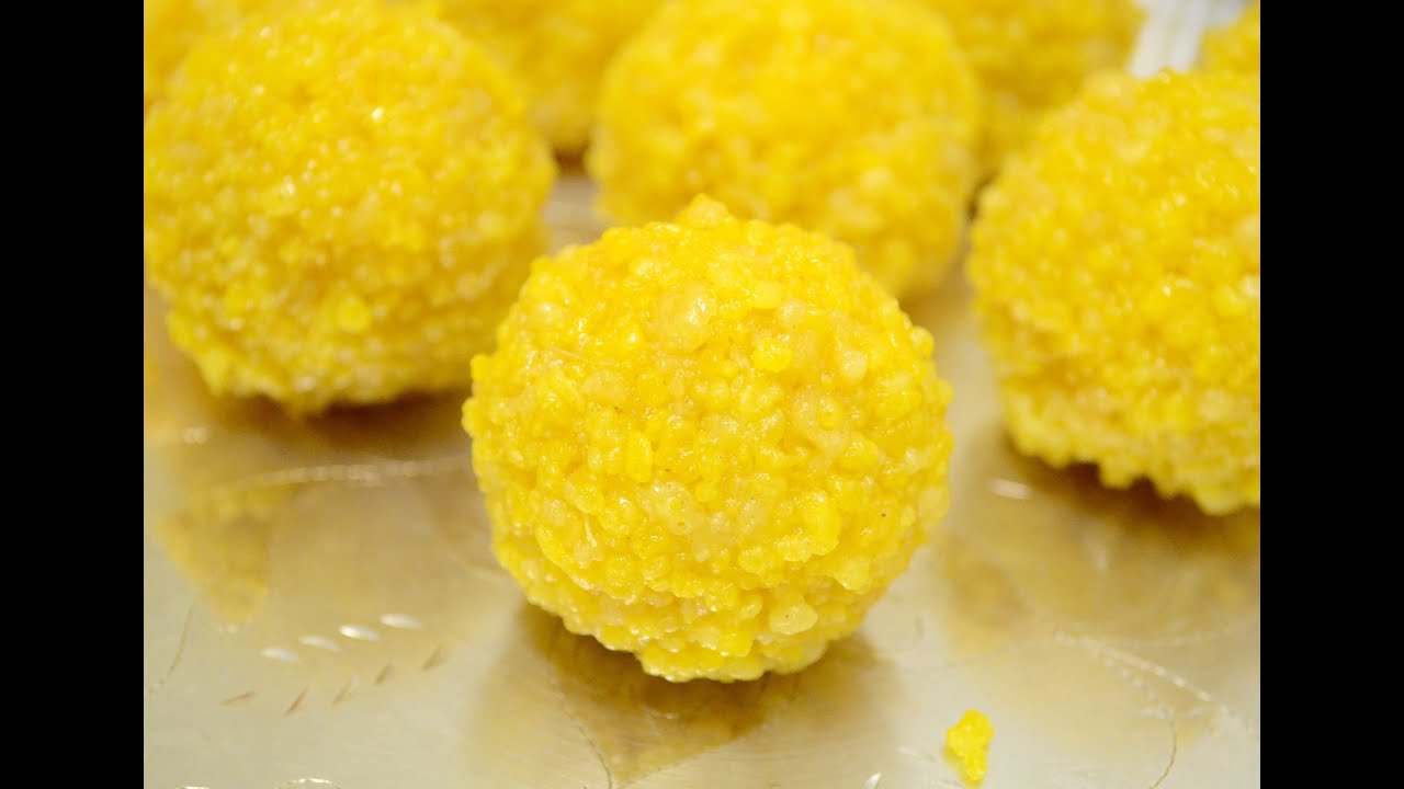 Motichoor boondi ladoo video recipe