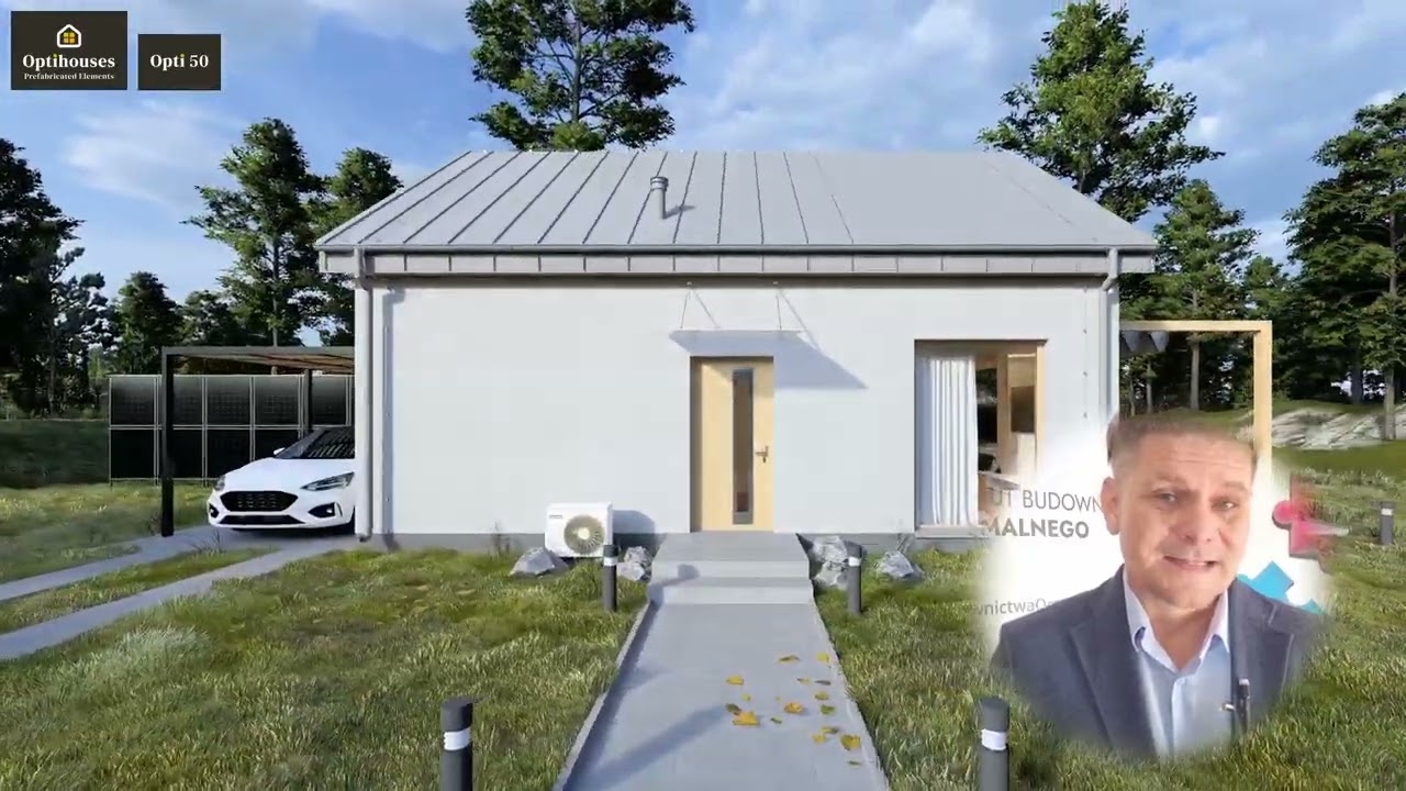 OptiHouses - całoroczny dom bezkosztowy w utrzymaniu.