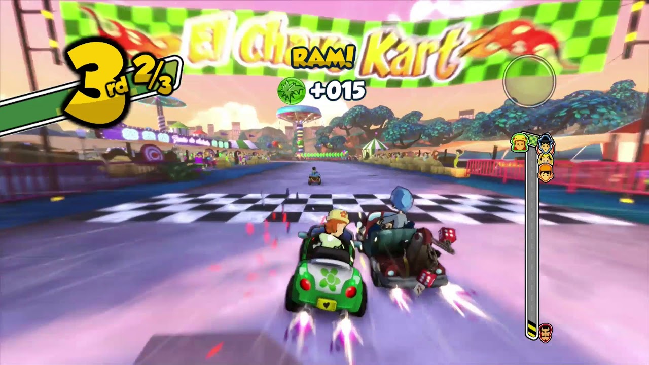 [Xbox 360] El Chavo Kart - Cups: Quico Cup - Patty