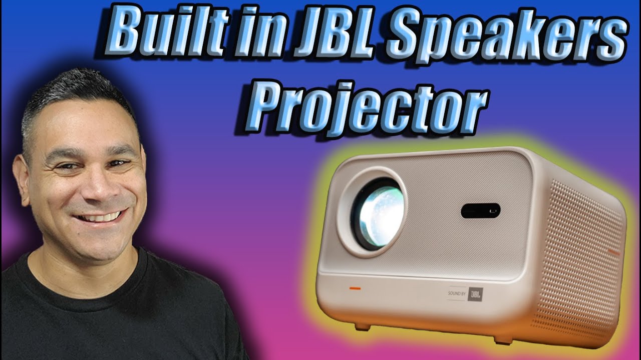 Yaber L2s New Home Entertainment Projector with JBL Built in Speakers