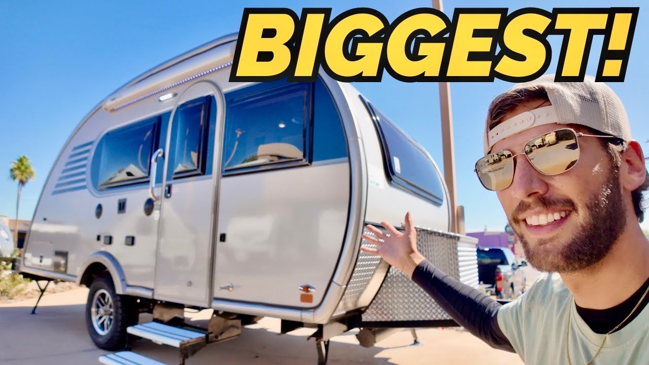 Самый большой каплевидный кемпер?! 2024 Little Guy Max — это прицеп для путешествий на колесах.