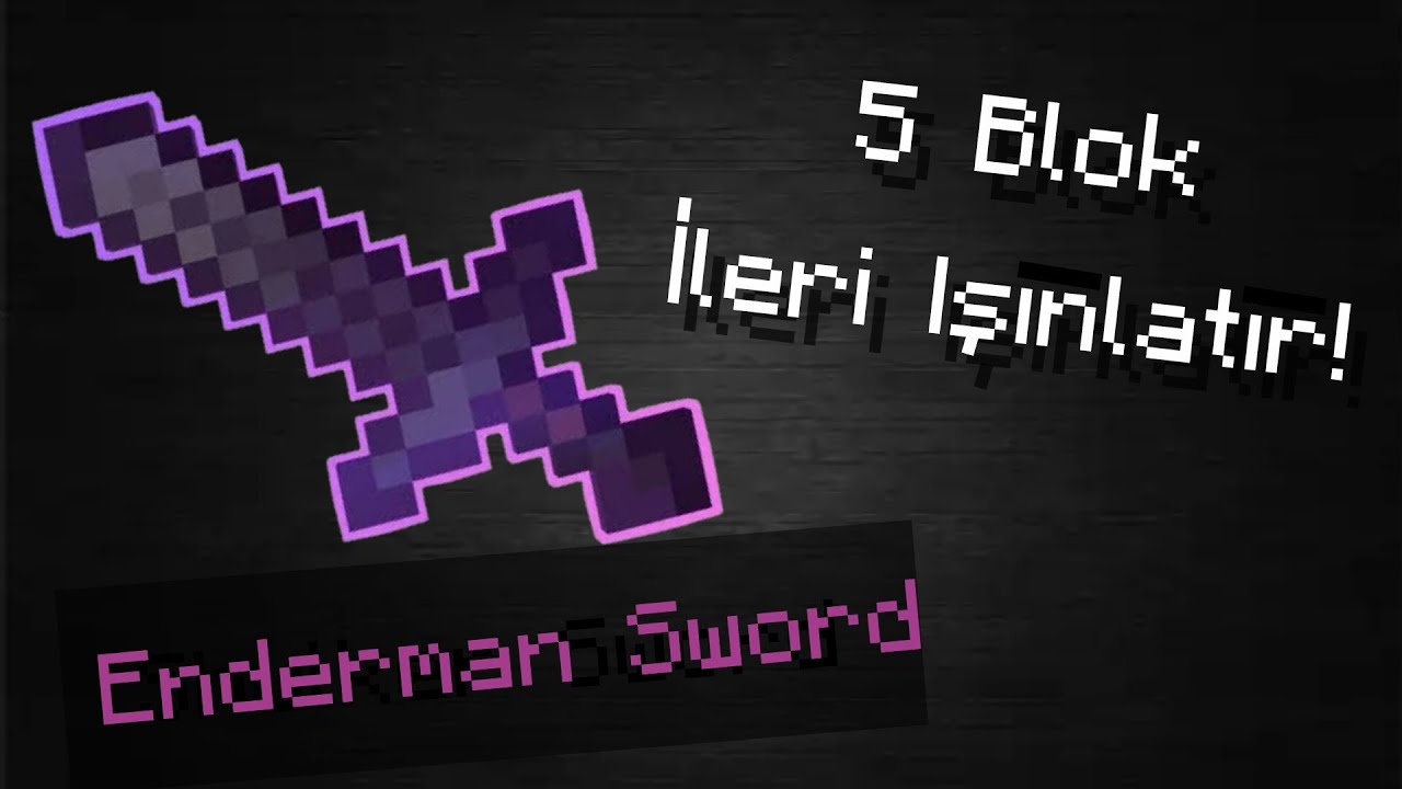 Boxpvp için nasıl Enderman Kılıç yapılır #boxpvp 
