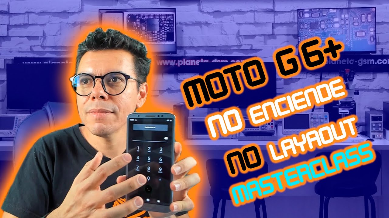 Moto G6 plus no enciende 