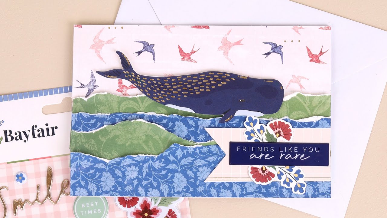 Rosie's Studio -  DIY Best Friend Card 