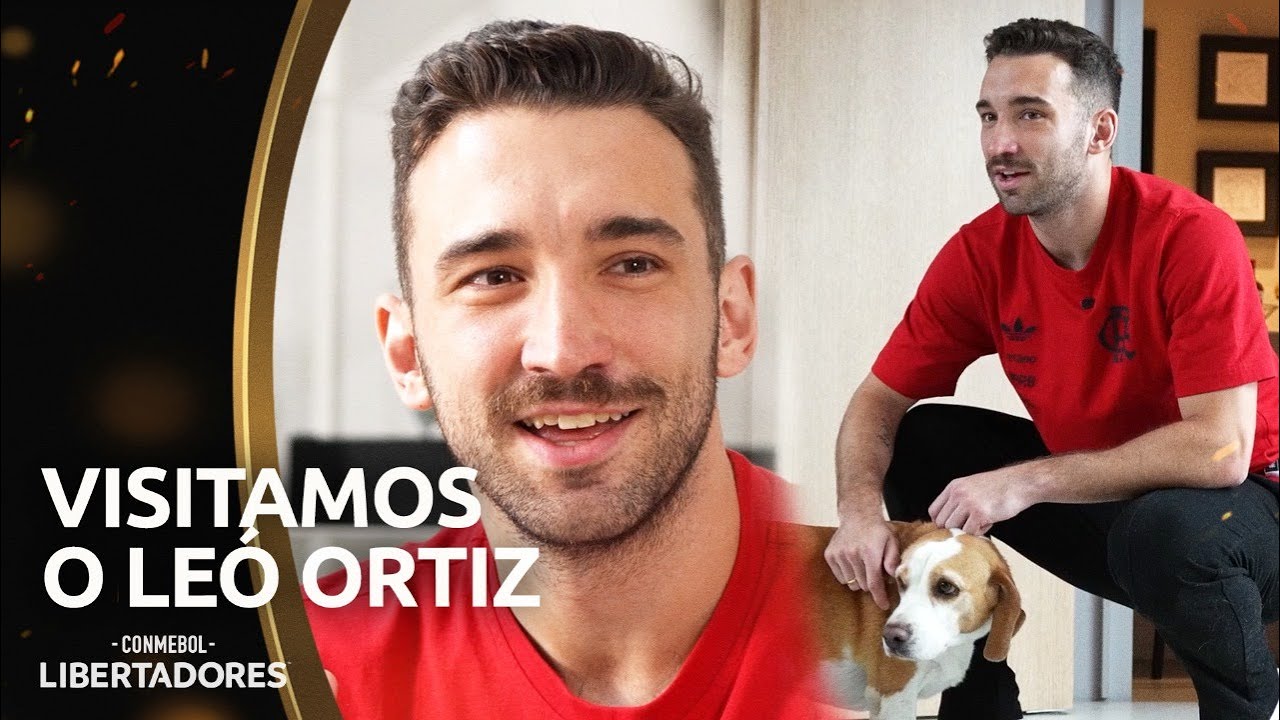 VISITAMOS O LÉO ORTIZ EM SUA CASA E FALAMOS SOBRE A FINAL | CONMEBOL LIBERTADORES 2025
