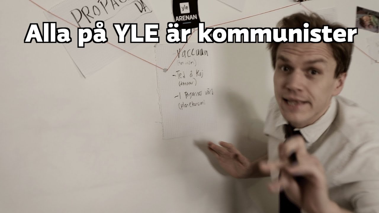 Alla på YLE är kommunister - Alfred Backa