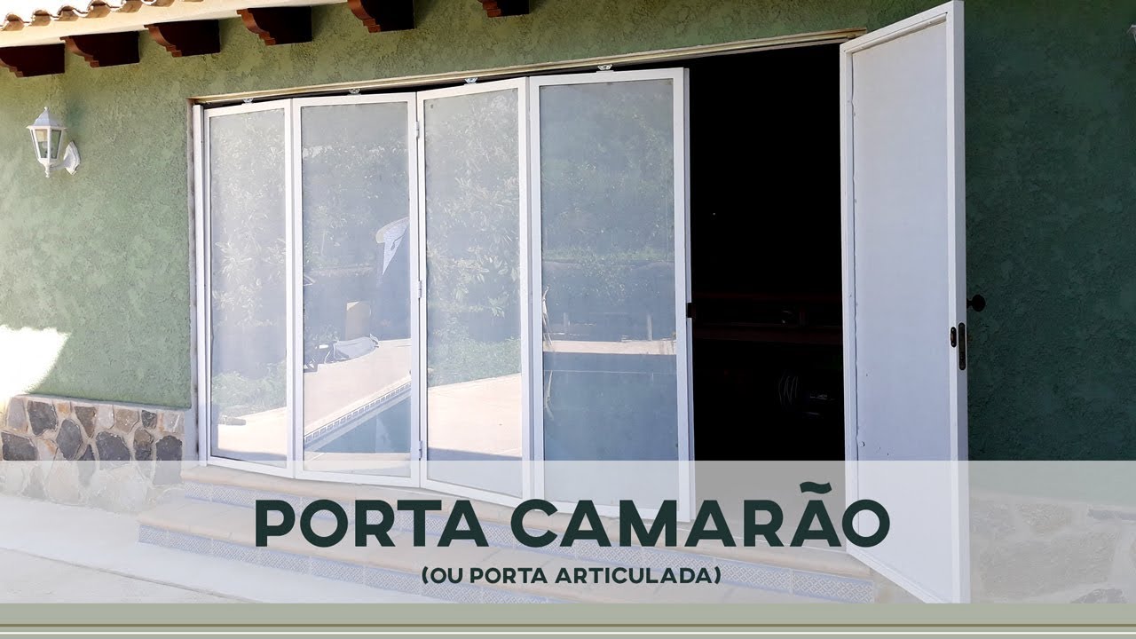 PORTA CAMARÃO (ARTICULADA) - COMO FAZER
