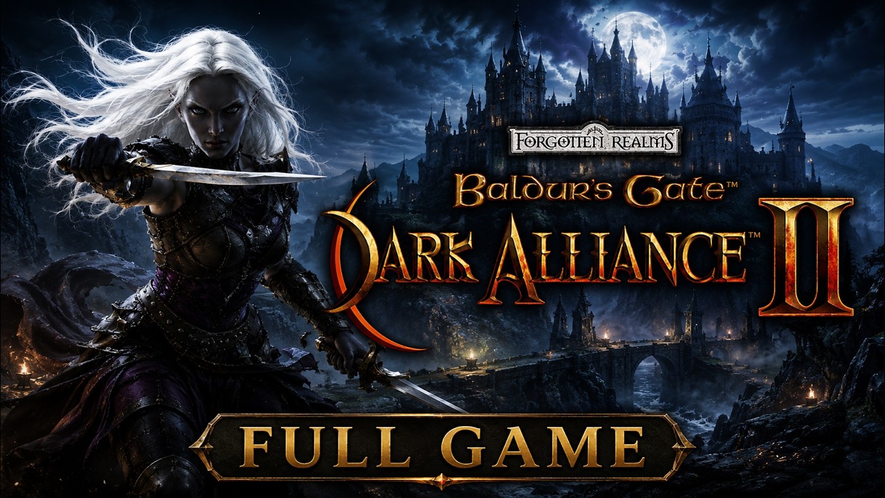 Baldur&rsquo;s Gate: Dark Alliance II Full Game Walkthrough (No Commentary) | Longplay PC