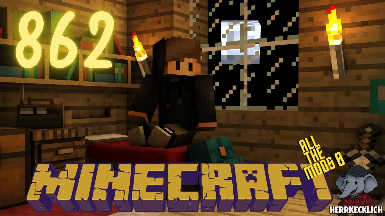 Rucksack VOLL ! Stein muss RAUS ! #862 - MINECRAFT ATM 8 🌍 [LET’S PLAY]