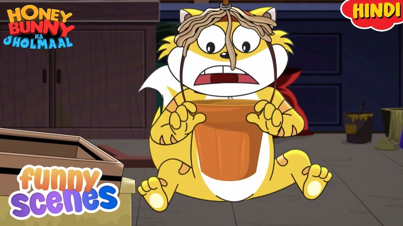 Christmas Special | Honey Bunny Best Scenes | Cartoon For Kids | Compilation-129 | S13