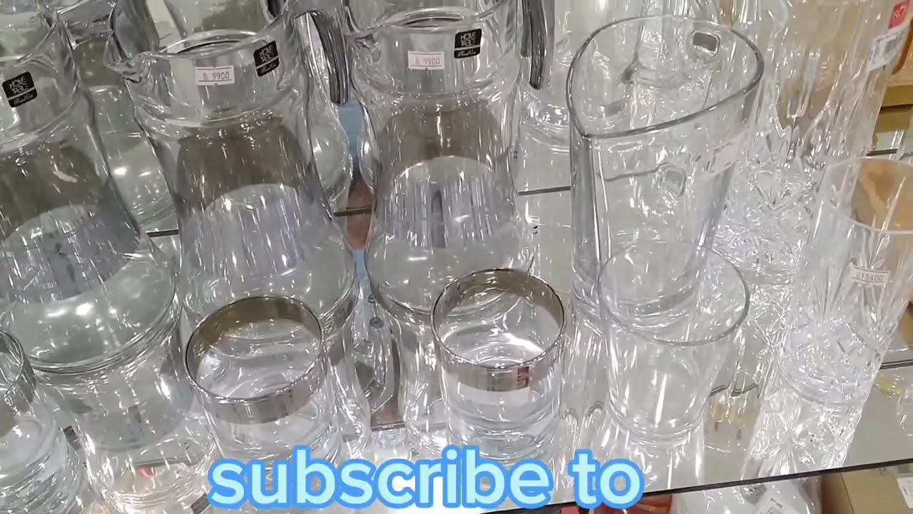 fancy water set imported variety crockery