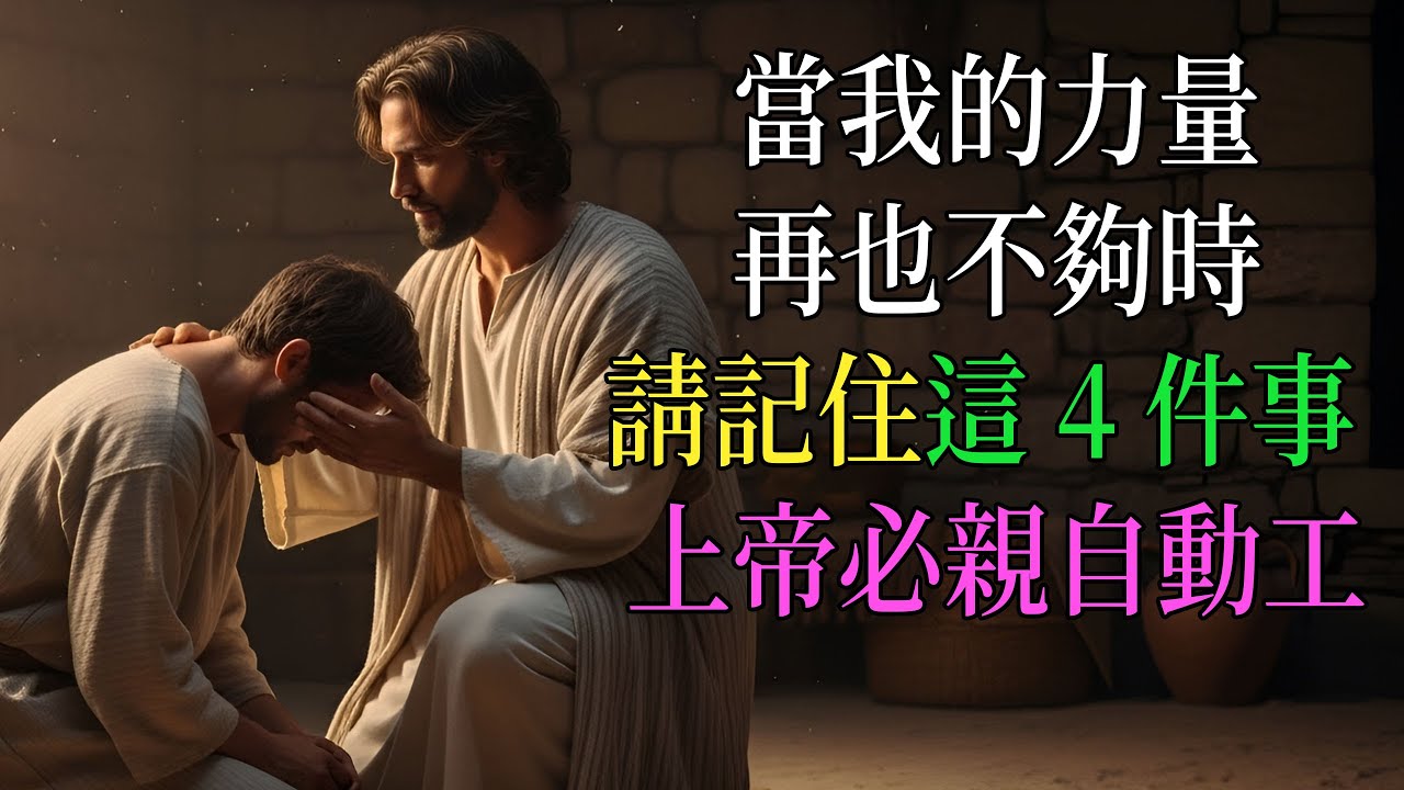當我的力量再也不夠時，請記住這 4 件事，上帝必親自動工 詩篇 46 篇 默想