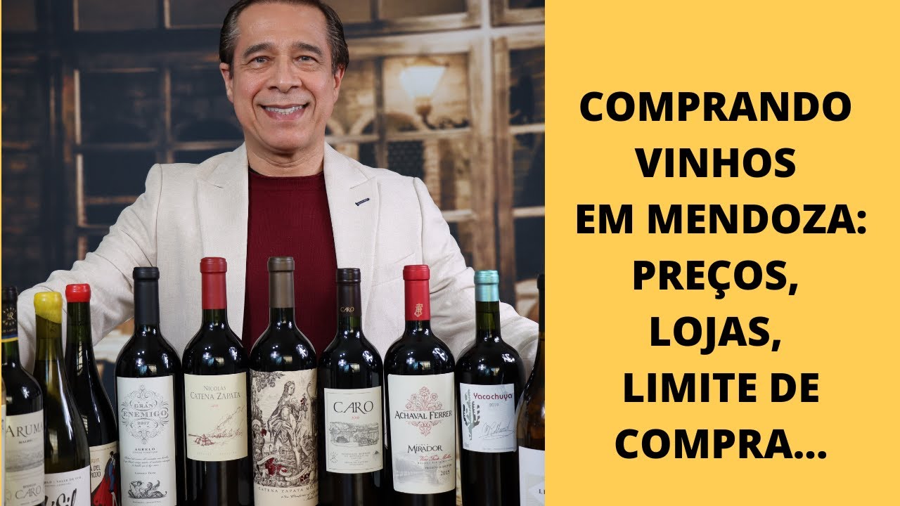 ONDE COMPRAR VINHOS EM MENDOZA E SEUS PREÇOS.