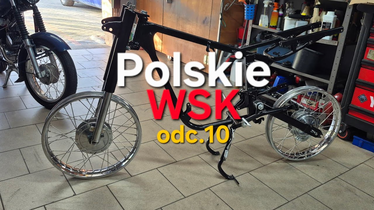 Польская WSK #10 — 40 лет прошло! Подарок от дедушки! Новые колёса!