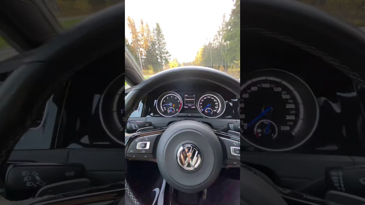 How to launch Golf R Mk7