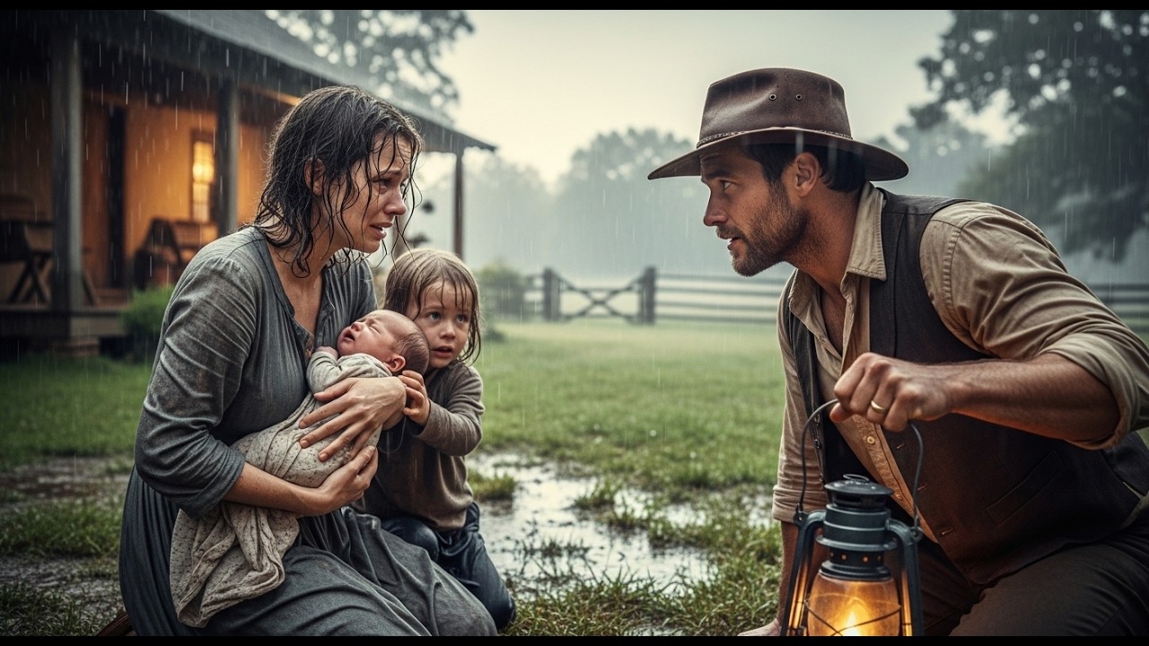 ABANDONADA NA CHUVA COM DOIS FILHOS — ATÉ QUE UM CAIPIRA DESCOBRIU QUEM ELA REALMENTE ERA