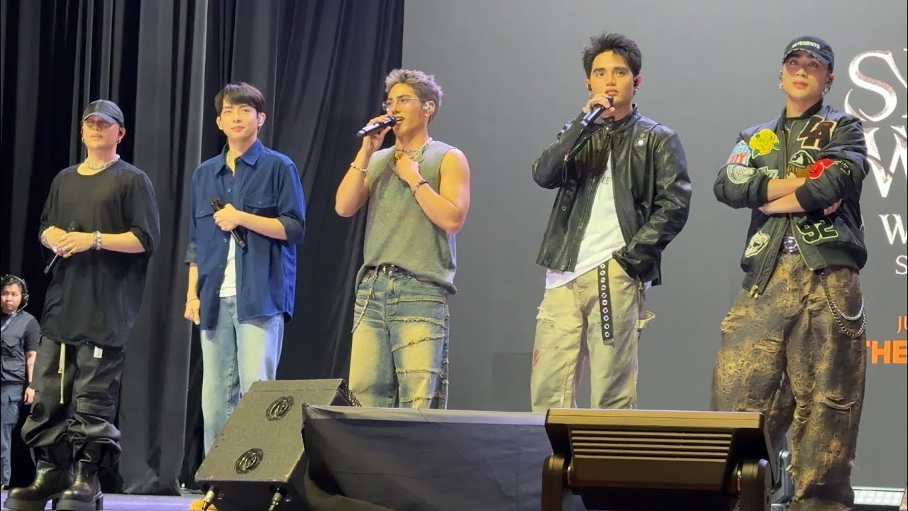 SB19 - SOUNDCHECK (TIME & DUNGKA!) - San Francisco (1st Row Fancam)