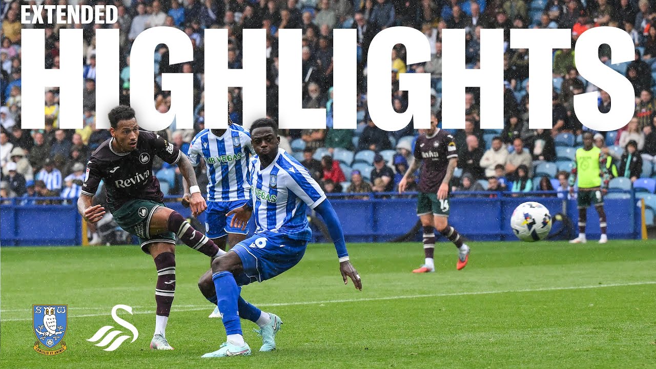 Swansea City v Sheffield Wednesday | Extended Highlights