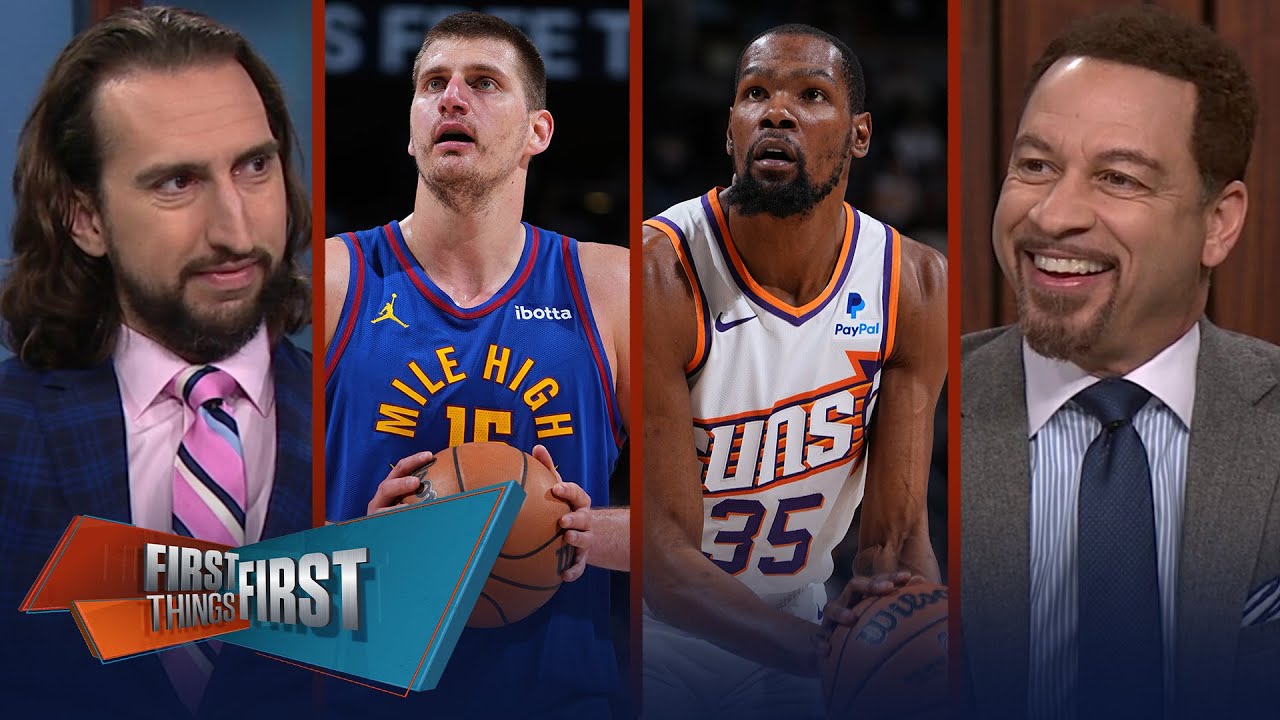Suns win, KD scores 35, Nuggets suffer ‘worst’ loss, Jokic tops MVP odds | NBA | FIRST THINGS FIRST