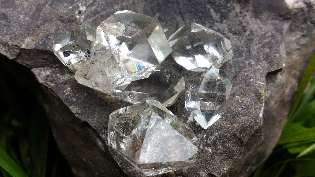 Crazy Herkimer Diamond Pockets