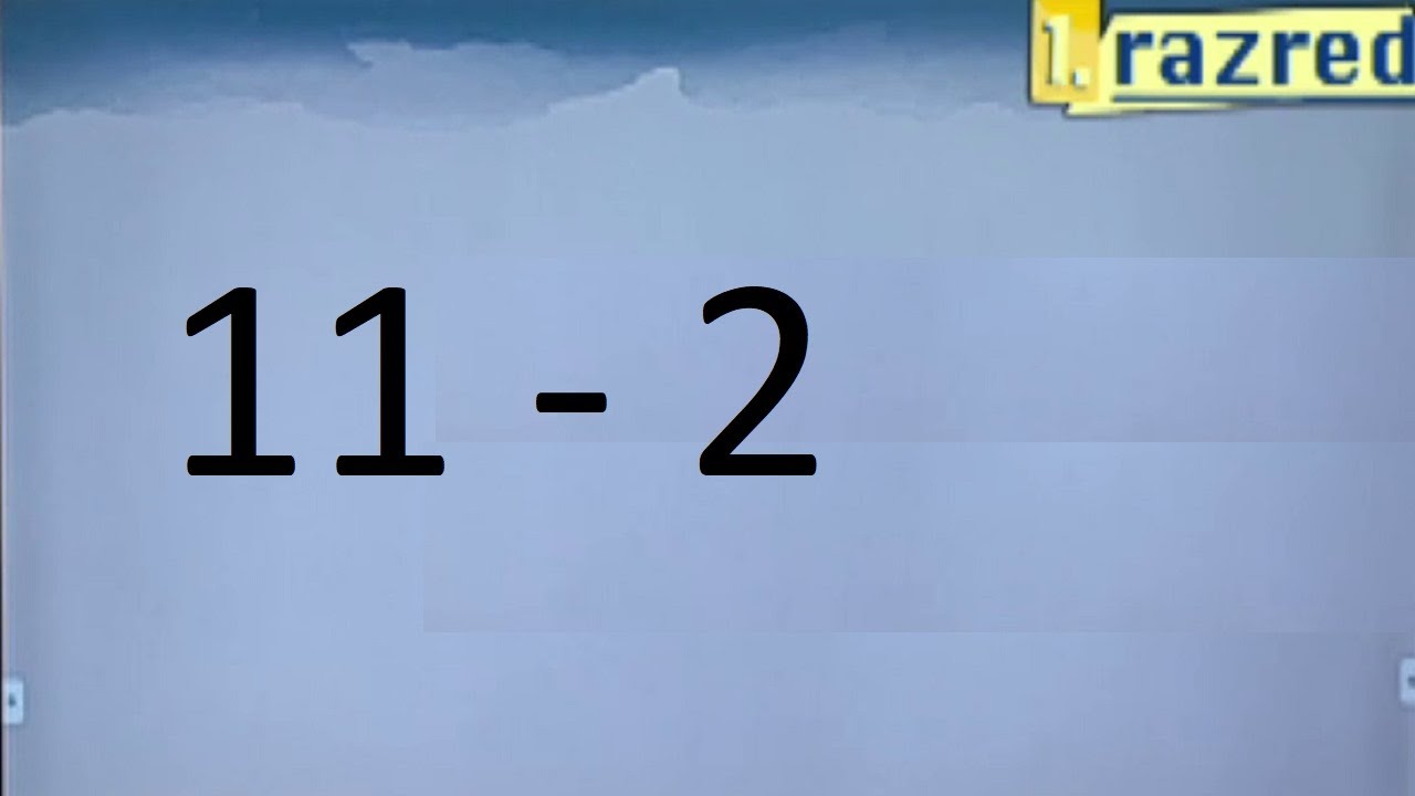 1. RAZRED - MATEMATIKA - ZBRAJANJE I ODUZIMANJE DO 20