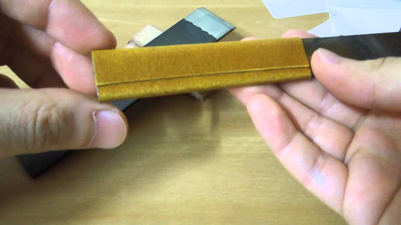 Leather Paring Knife from HSS(M2) saw blade | Part 2