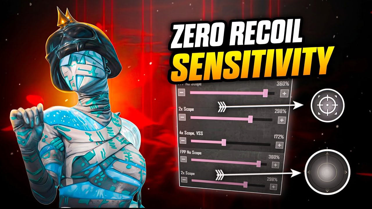 BGMI 4.2 💥 UPDATE SENSITIVITY CODE | BGMI BEST SENSITIVITY SETTINGS | BGMI ZERO RECOIL SENSITIVITY