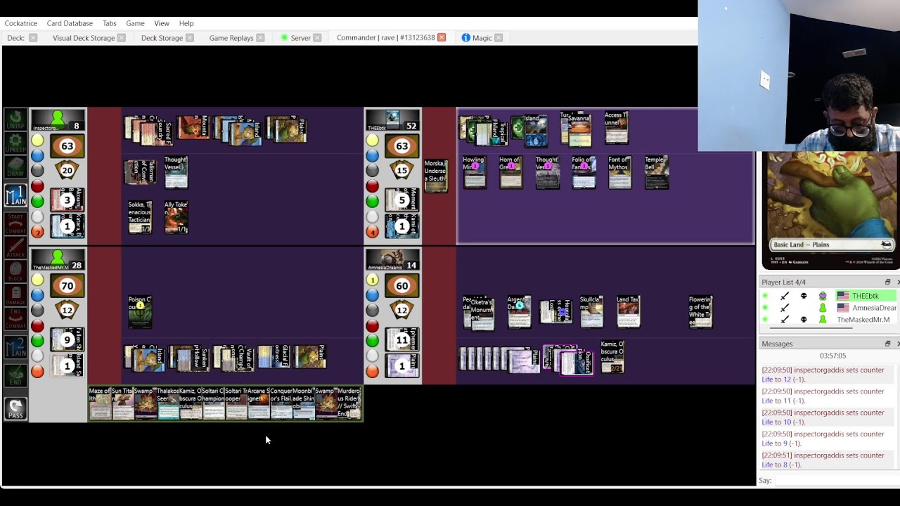 🔥 Bracket 3 Commander – Rotating Decks | LIVE MTG! 🔥