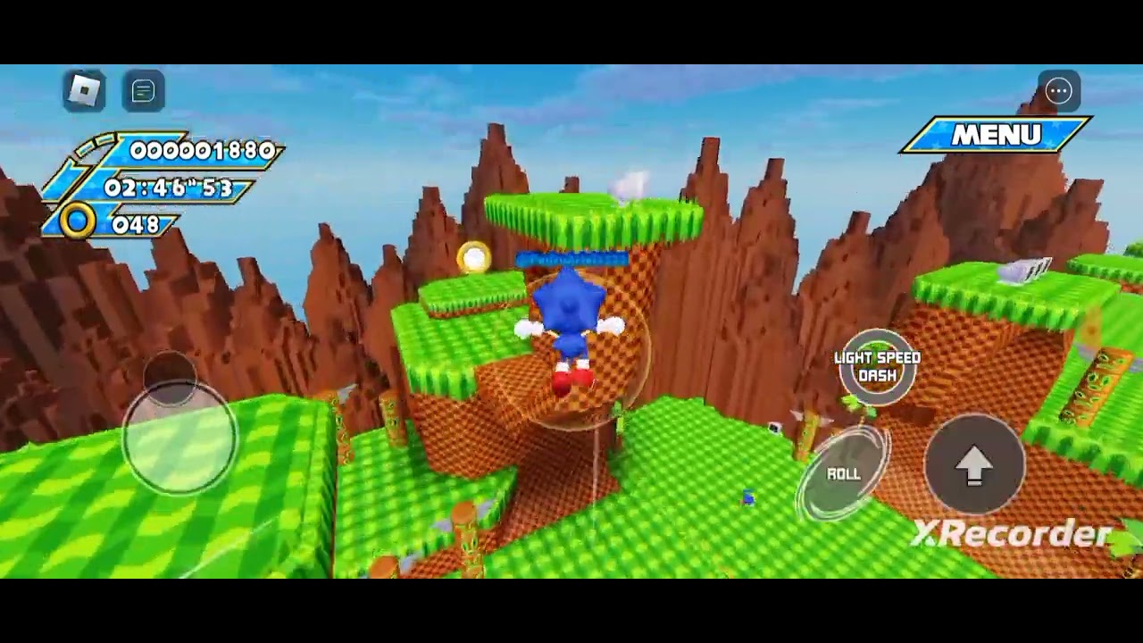 pegando 5 esperaldas do c&atilde;os e jogando sonic star drop